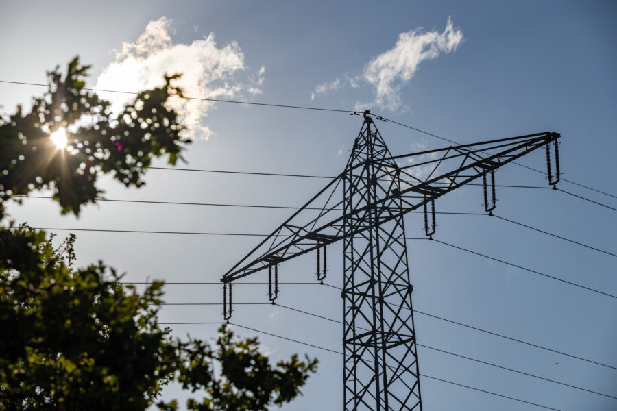 Sharing electricity.